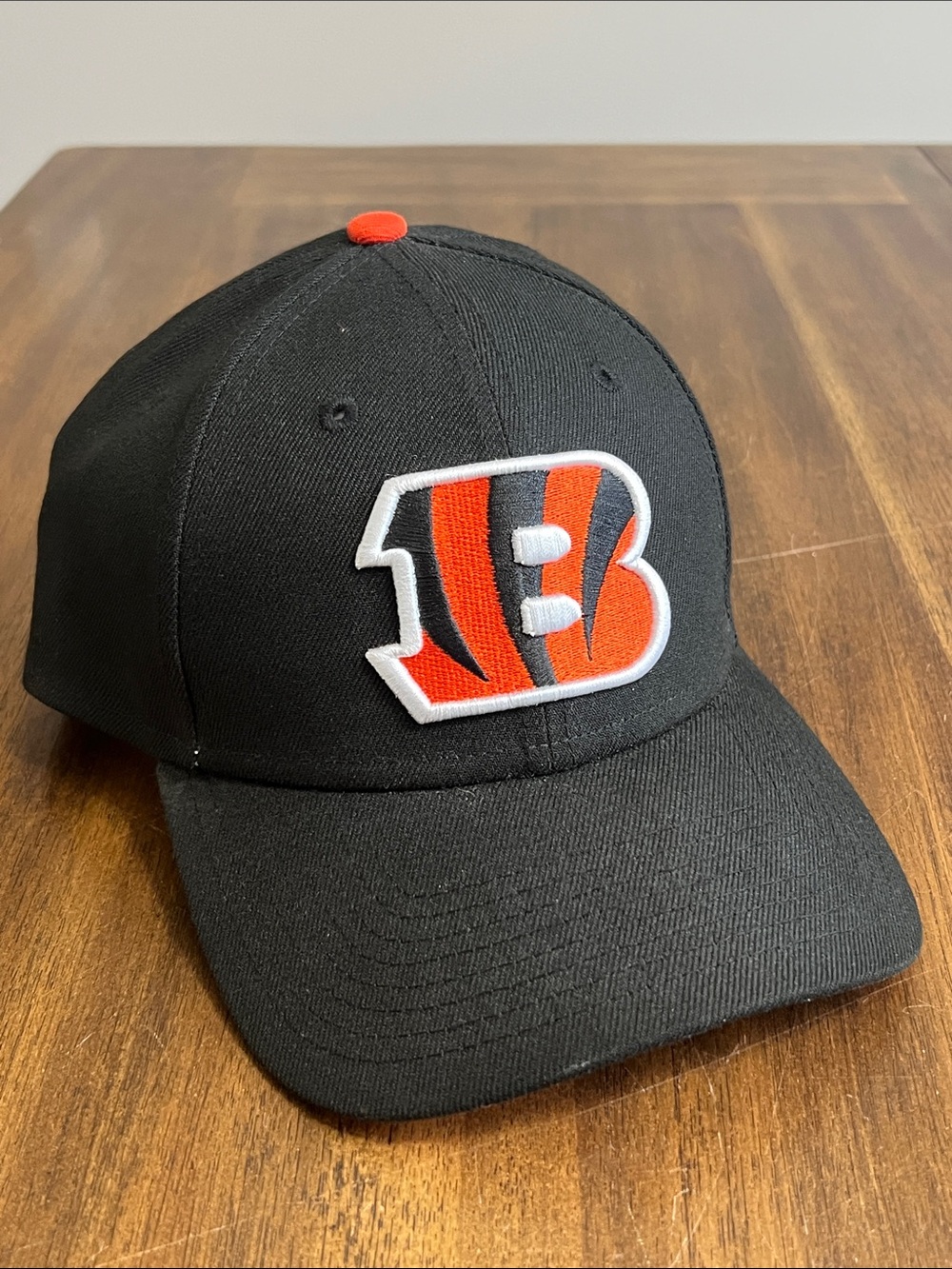 Cincinnati Bengals NFL New Era Black and Orange Strapback Cap